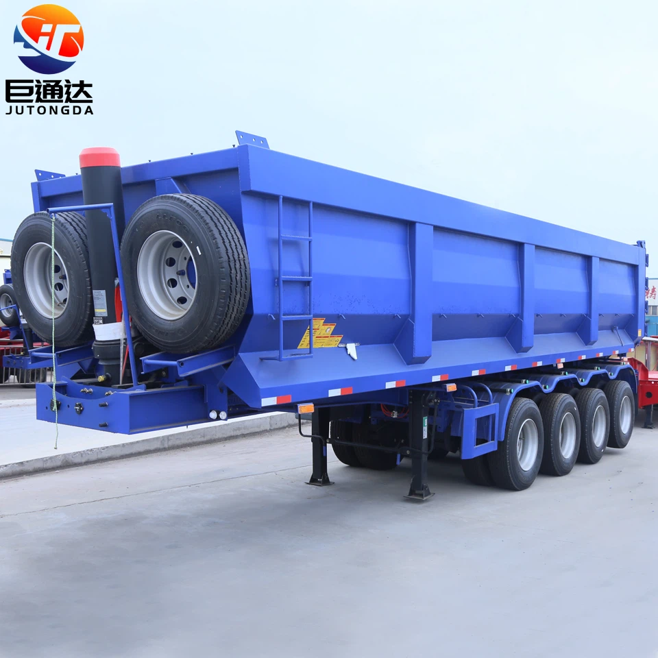4 Gandar Trailer Dump Belakang Tugas Berat
