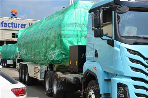 11 Semi-Trailer Tanker Bahan Bakar Shandong Jutong Dikirim ke Pelanggan Mali