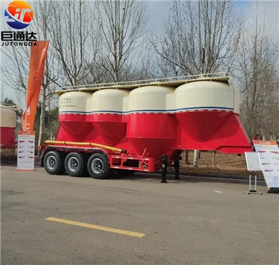 Semi-trailer Pengangkutan Material Granular Kepadatan Rendah