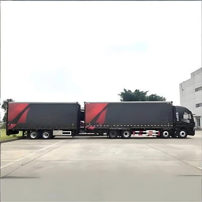 Trailer Tirai Sisi Tindakan Tengah Tengah