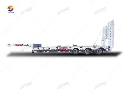 JUTONG 3 Gandar ADR Disetujui Trailer Semi Loader Rendah