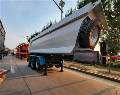 Trailer Dump Tipping Belakang di Arab Saudi