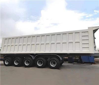 Trailer Dump/Tipper belakang yang dapat dilepas