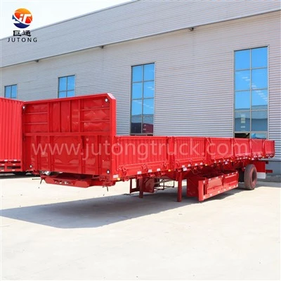 Trailer Semi Dinding Samping Tri Gandar